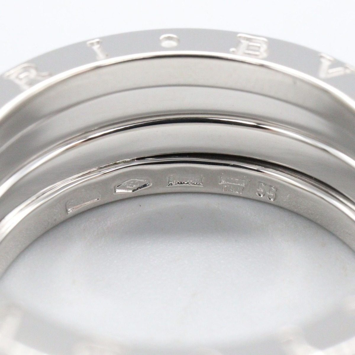 Bvlgari Ring B-zero One Band 18k White Gold — view 5