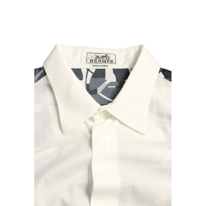 Hermes Long Sleeve Shirt with Back Pattern Switch 42 — view 3
