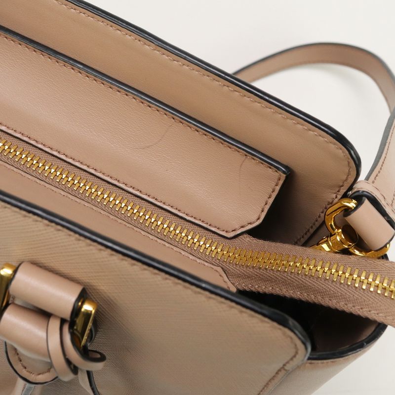 Prada 2WAY Handbag Pr85868 Handbag Leather 2WAY Handbag Ladies