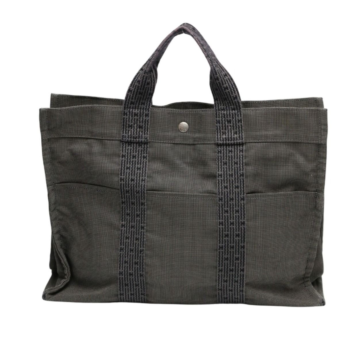 Hermes Business Bag Tote Her Line MM Gray