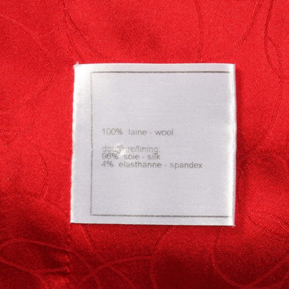 Chanel Duffle Coat Short Red Wool Hooded Jacket — view 5