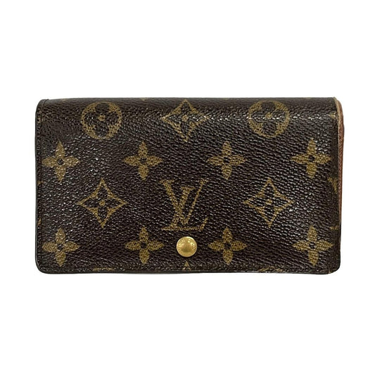 Louis Vuitton Bifold Wallet Monogram Portefeuille Tresor