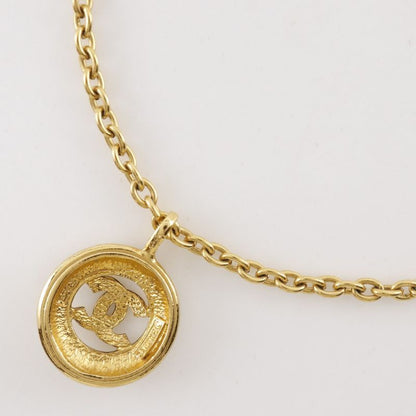 Chanel Coco Mark Vintage Gold Plated Ladies 20.8g Necklace