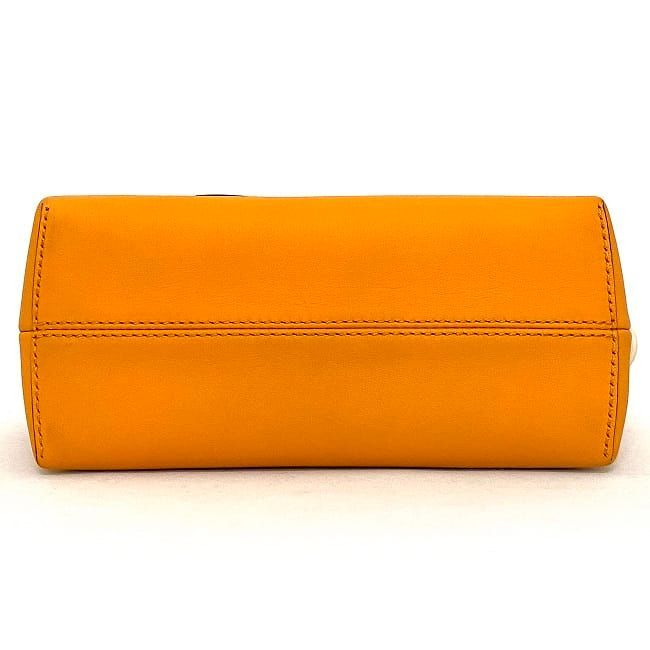 Fendi 2way Bag Bytheway Small Orange White