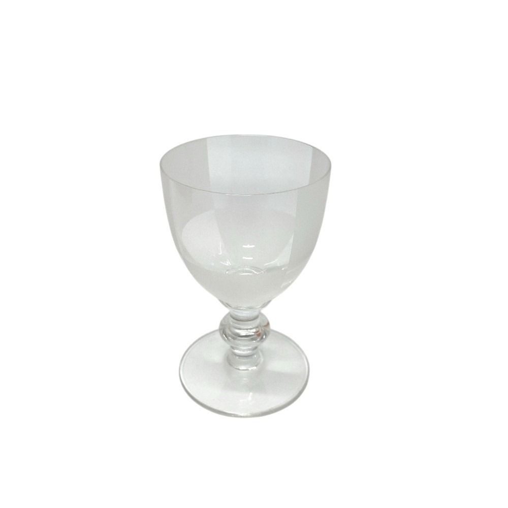 Hermes Wine Glass Checkerboard Tableware Cup Crystal Clear