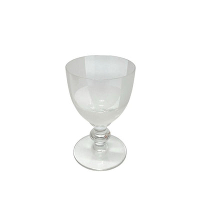 Hermes Wine Glass Checkerboard Tableware Cup Crystal Clear