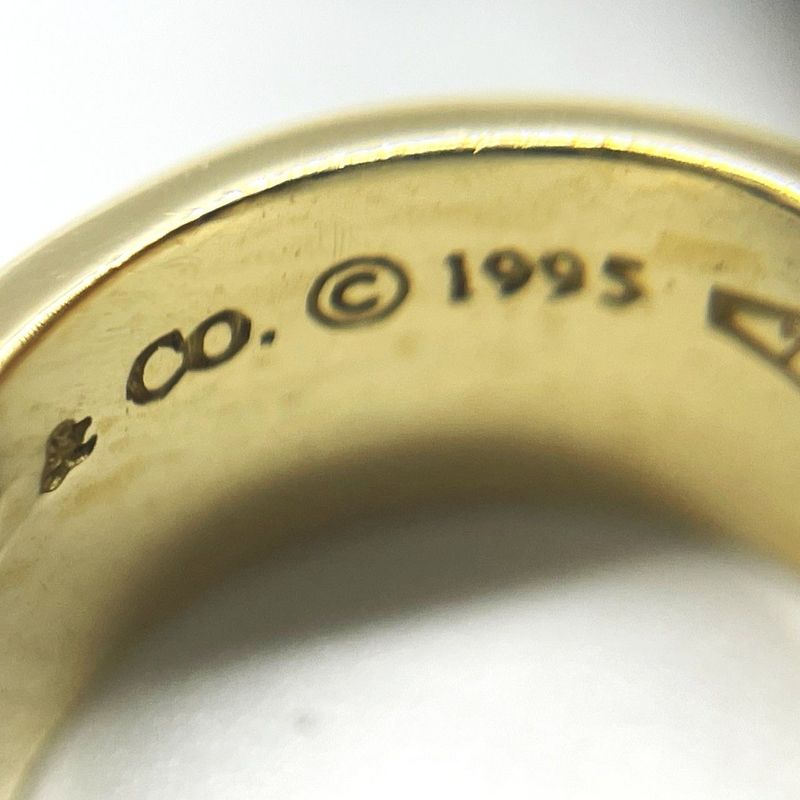 Tiffany & Co Tiffany & Co Atlas Hoop 750 Engraved 18k Gold Earrings Total