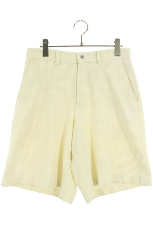 Dior 20AW 033j100a0630 Logo Embroidery Corduroy Half Pants Men's XS