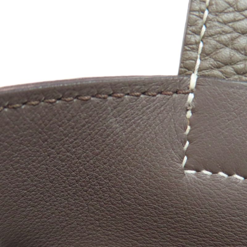 Hermes Arsan 31 Silver Hardware Handbag Taurillon Women