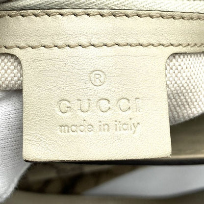 Gucci 257062 Tote Bag Beige GG Canvas Sherry Line Ladies Men Fashion Vintage