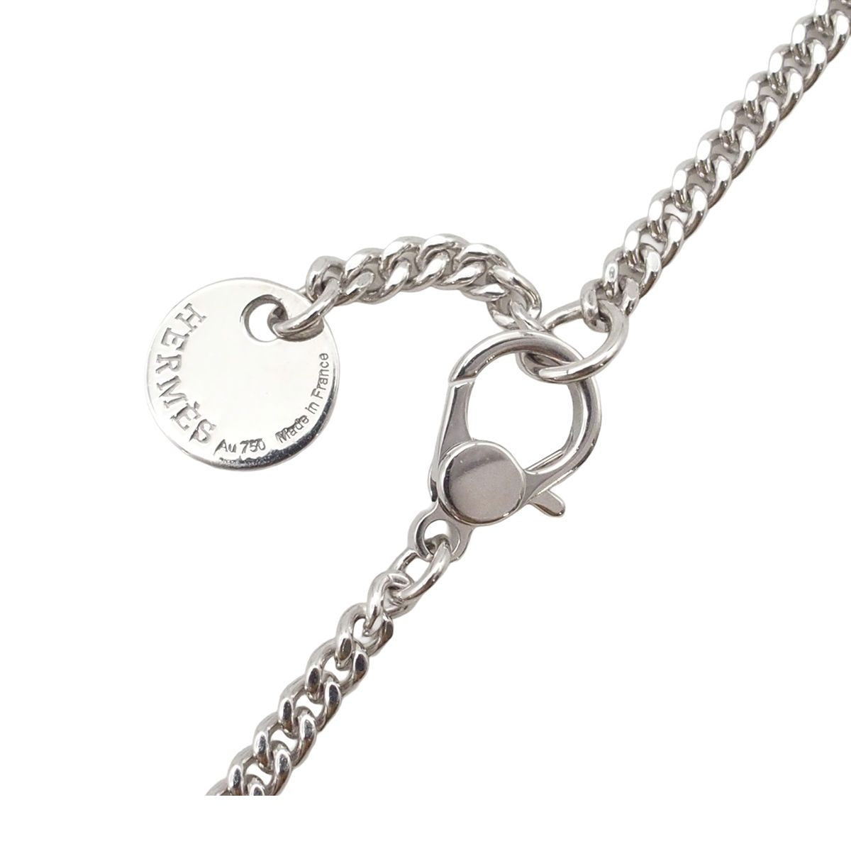 Hermes Etriviere Necklace White Gold 18k Diamond — view 5