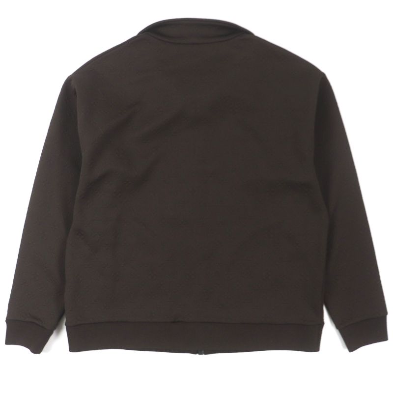  Louis Vuitton 2024 Hjy45w Monogram Logo Plate Zip-through Top Blouson Track