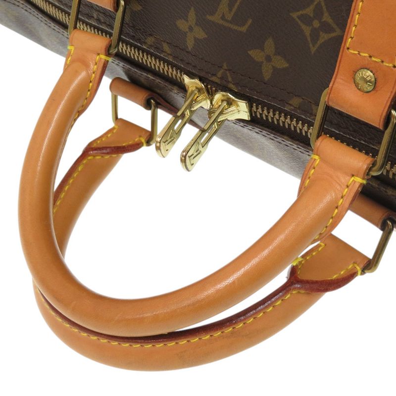 Louis Vuitton Keepall 55 Monogram M41424 Monogram Canvas Brown Boston Bag LV