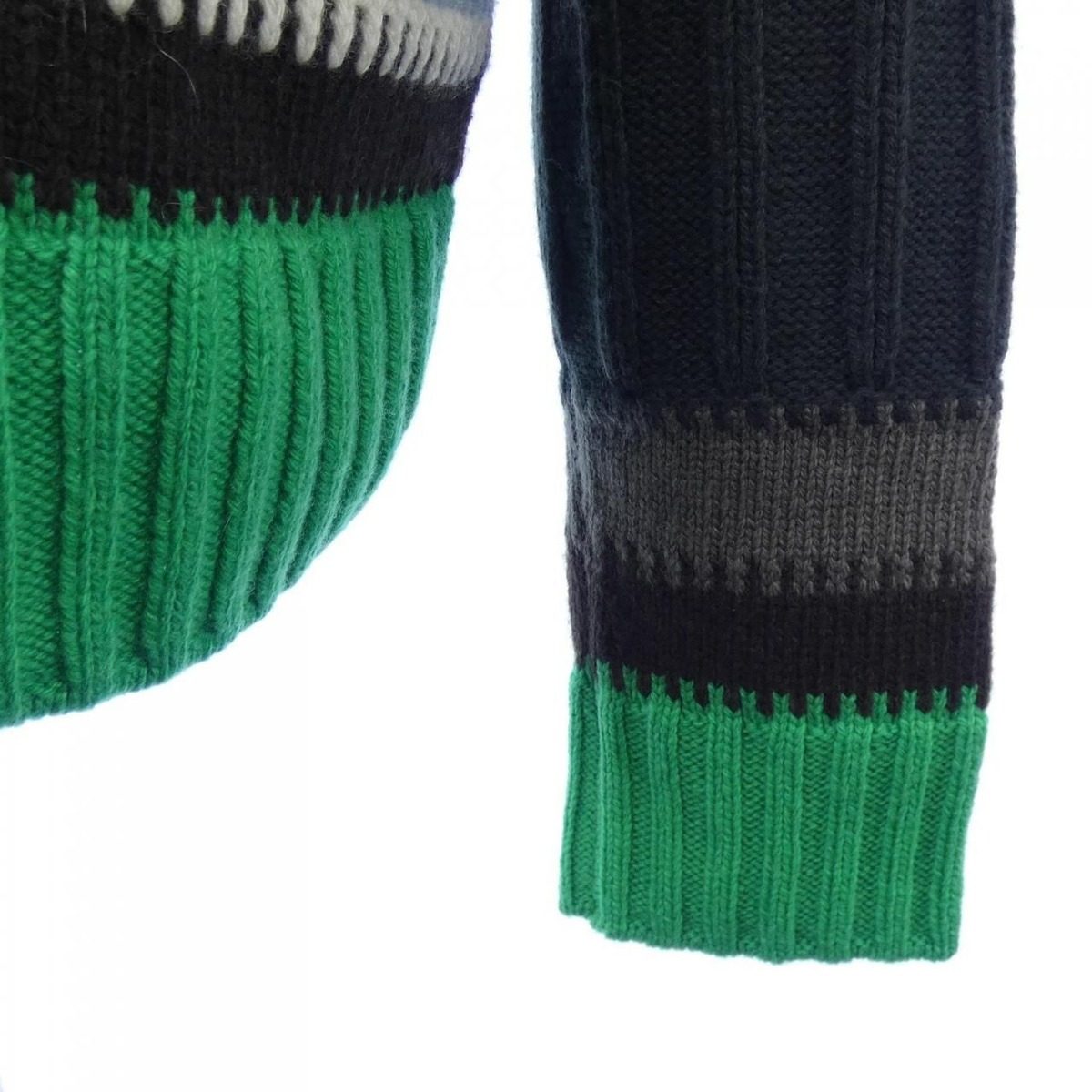 Hermes Knit Sweater Green — view 6