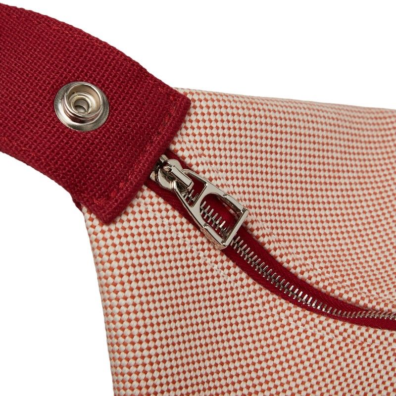 Hermes Brid A Black Gabrielle GM Red Canvas Ladies Hermes