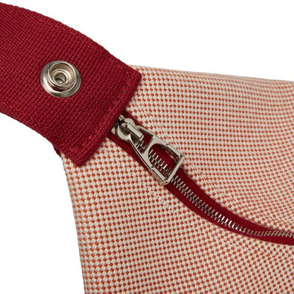 Hermes Brid A Black Gabrielle GM Red Canvas Ladies Hermes