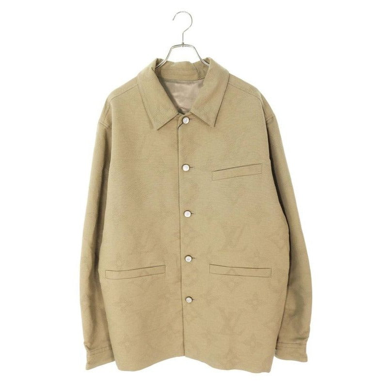Louis Vuitton 25 SS Rm251 M SYW Hsb83 W Monogram Embroidered Overshirt Blouson