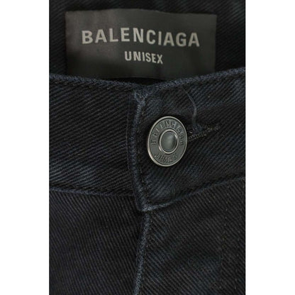 Balenciaga Tnw11 Soft Left Hand Baggy Denim Pants XS — view 3
