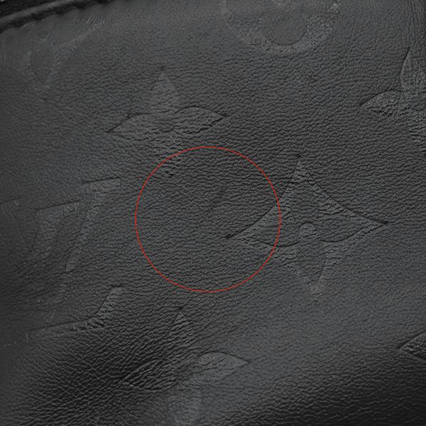 Louis Vuitton 2way Bag Ink Vanity PM Leather Black Gold Hardware Black Shoulder