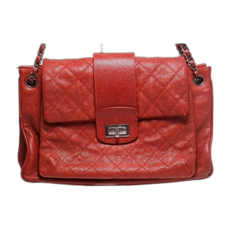 Chanel Caviar Leather Quilted Chain Shoulder Bag