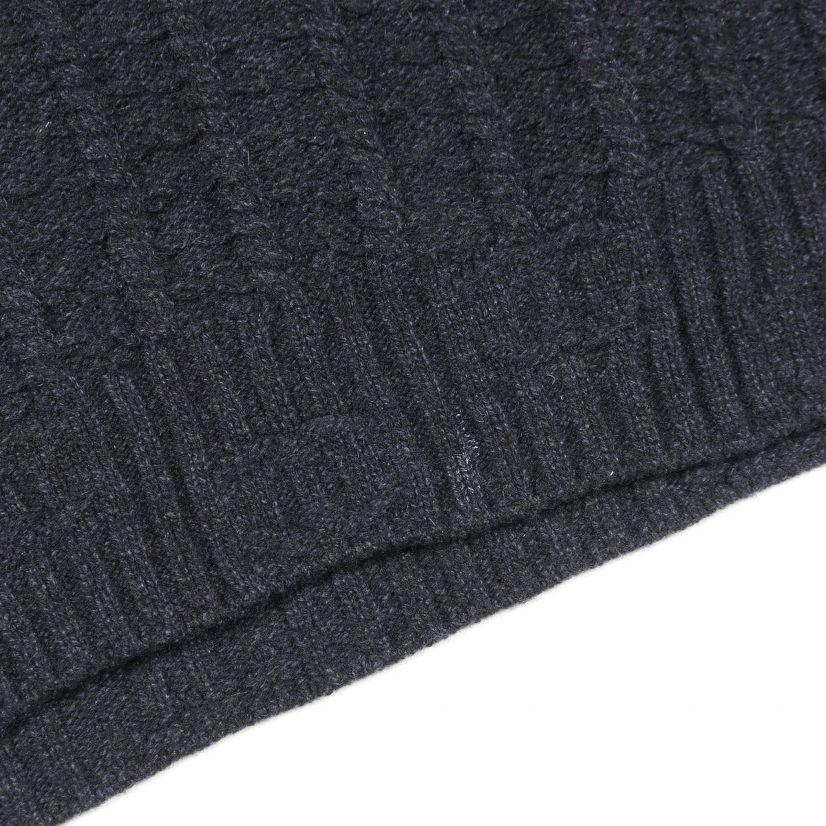 Chanel Dress CC Logo Button Wool B — view 5