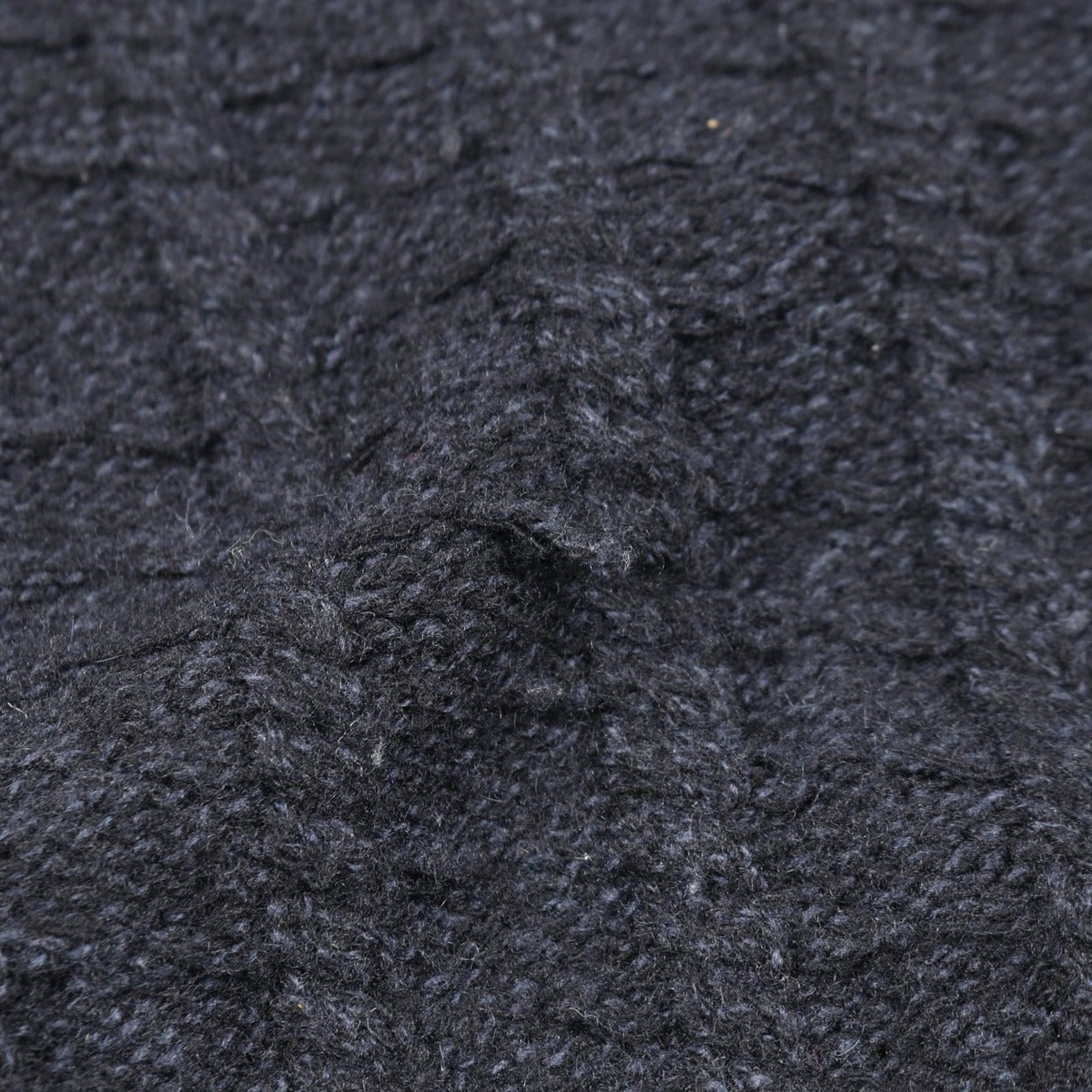 Chanel Dress CC Logo Button Wool B — view 6