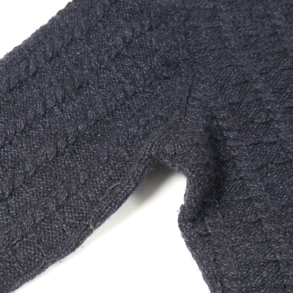 Chanel Dress CC Logo Button Wool B — view 7