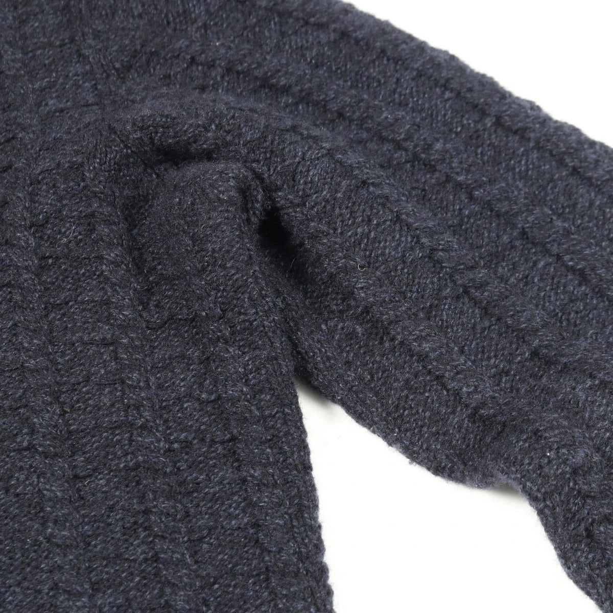 Chanel Dress CC Logo Button Wool B — view 8