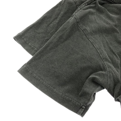 Balenciaga Small Fit Logo Print T-Shirt 556107 Tyk28 Charcoal L