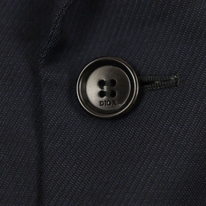 DIOR Homme 933c702a5469 100% Wool Logo Button Single Jacket Tailored Jacket