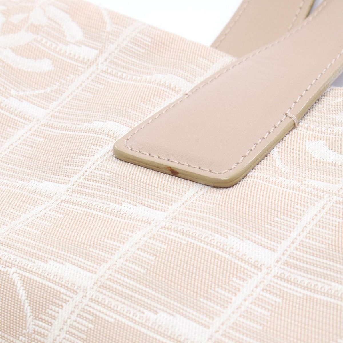 Chanel Tote New Travel Line MM Pink Beige White Others New MM — view 12