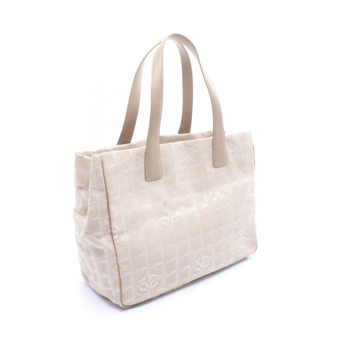Chanel Tote New Travel Line MM Pink Beige White Others New MM — view 2