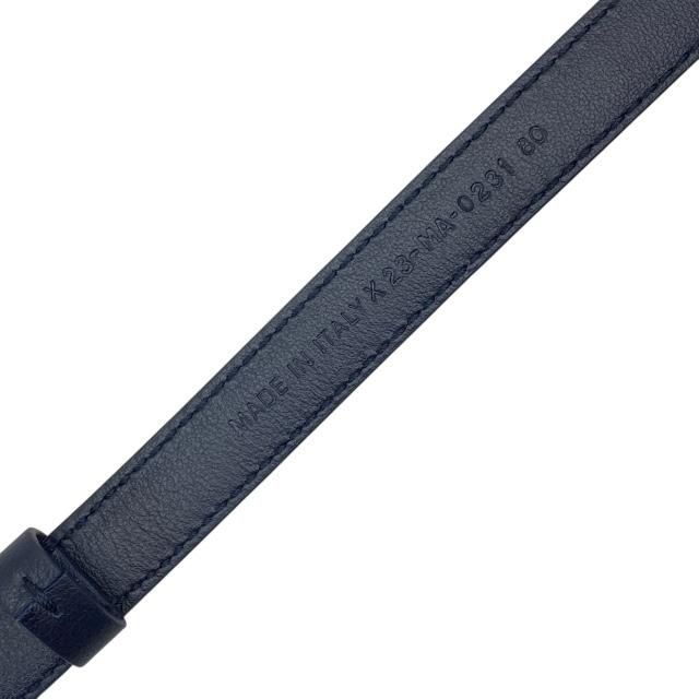 Christian DIOR I LOVE Paris Belt Accessories Heart Pattern Logo Total Leather
