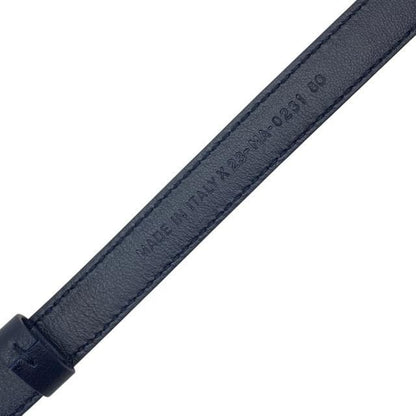 Christian DIOR I LOVE Paris Belt Accessories Heart Pattern Logo Total Leather
