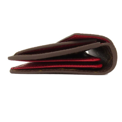 Louis Vuitton M93802 Porte Feuille Marie Card Case Monogram Canvas Women