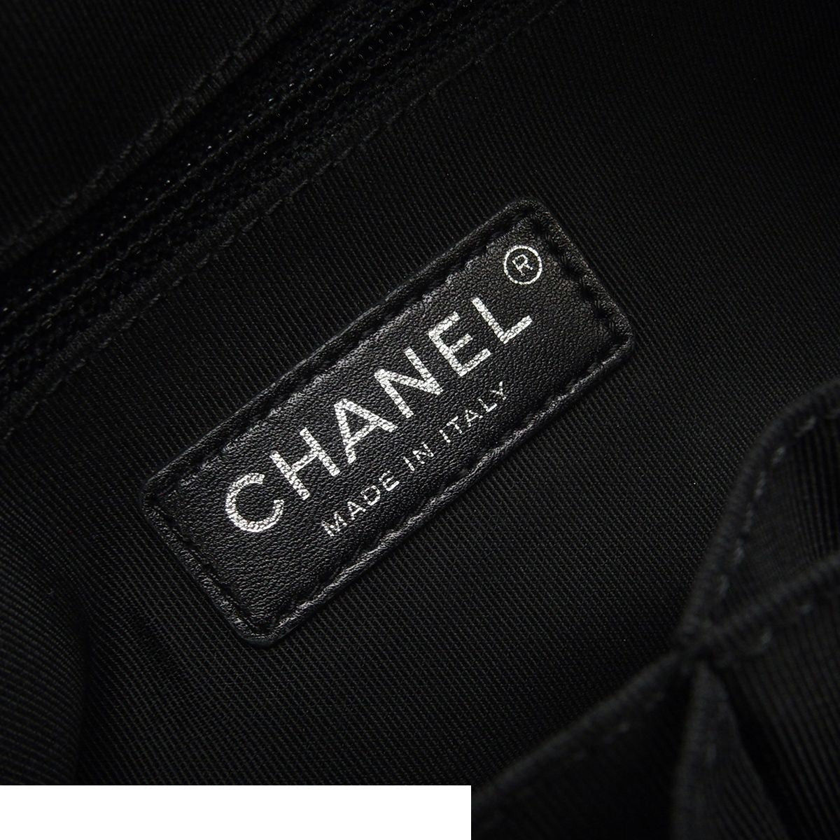 Chanel Chain Shoulder Bag Gabrielle de Chanel Large Black Calfskin — view 6