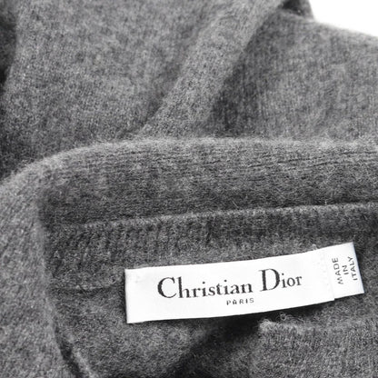 Dior Knit Top CD Logo Pearl Button Cashmere — view 6