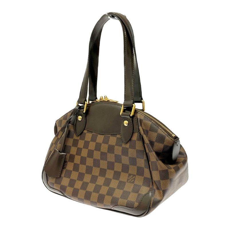 Louis Vuitton N41117 Damier Canvas Verona PM Shoulder Bag Brown 353907 Shoulder