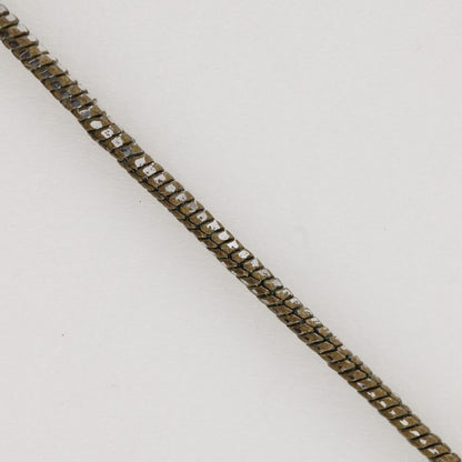 Dior Christian Dior Trotter No2 Metal Silver Ladies 9.2g Necklace