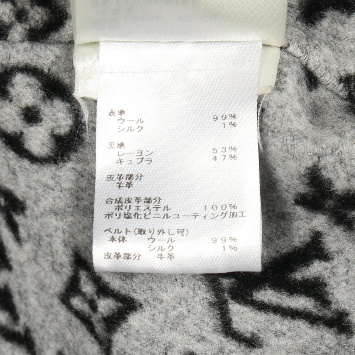 Louis Vuitton Qwe Wool Coat — view 5