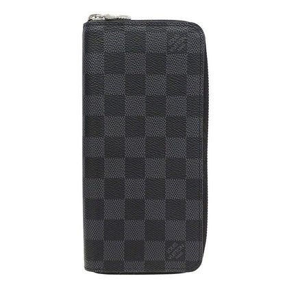 Louis Vuitton Wallets Long Wallet Damier Graphite Canvas Zippy