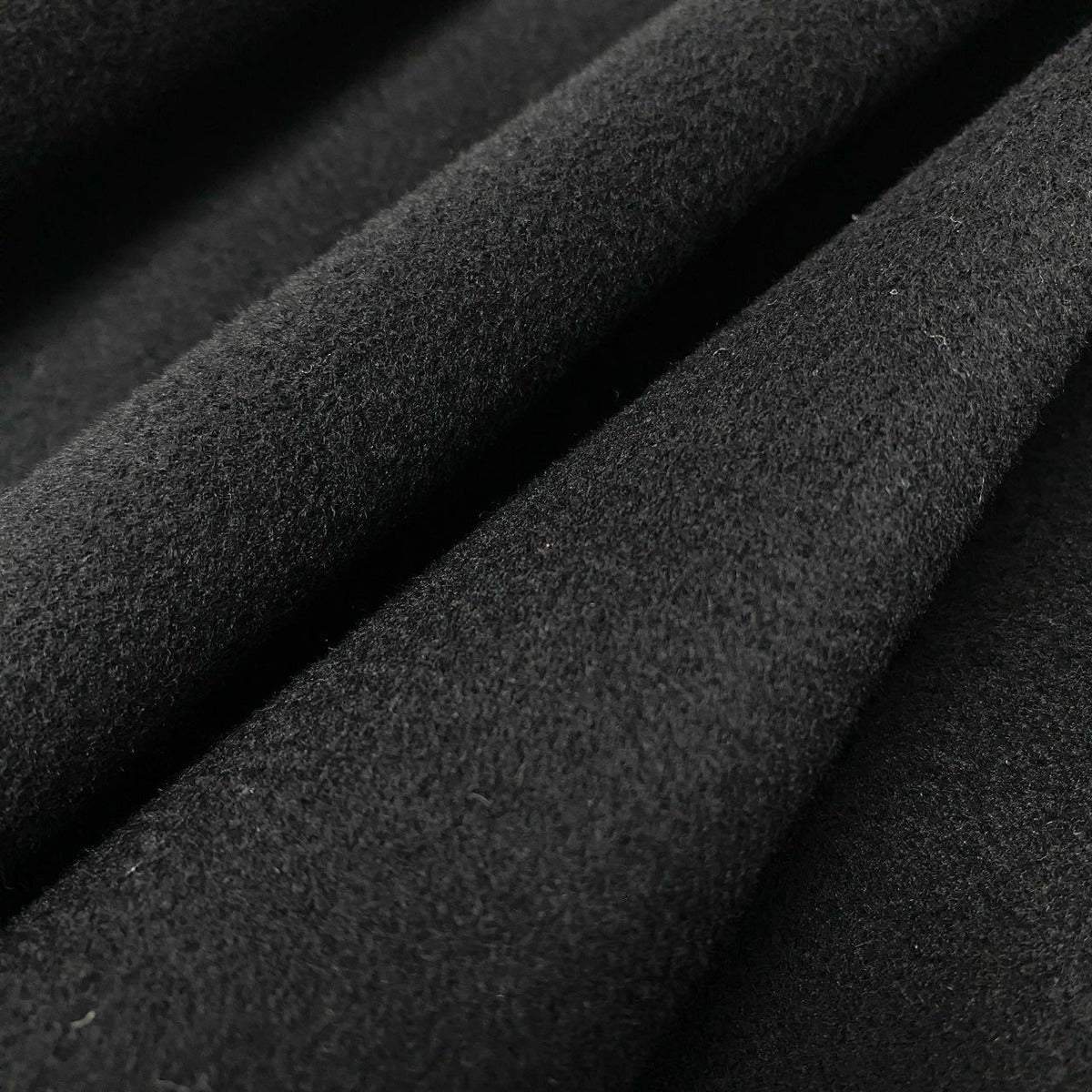 Celine Vintage Long Chest Star Coat Wool 40 Black — view 7