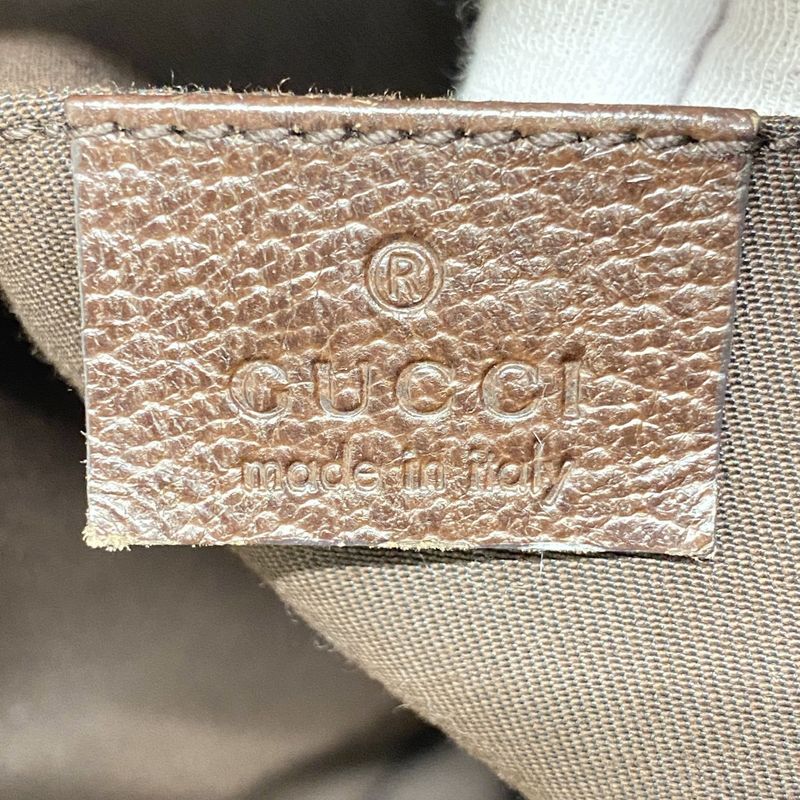 Gucci Tote Bag GG Canvas/sherry Line 189669 Canvas Brown Ladies