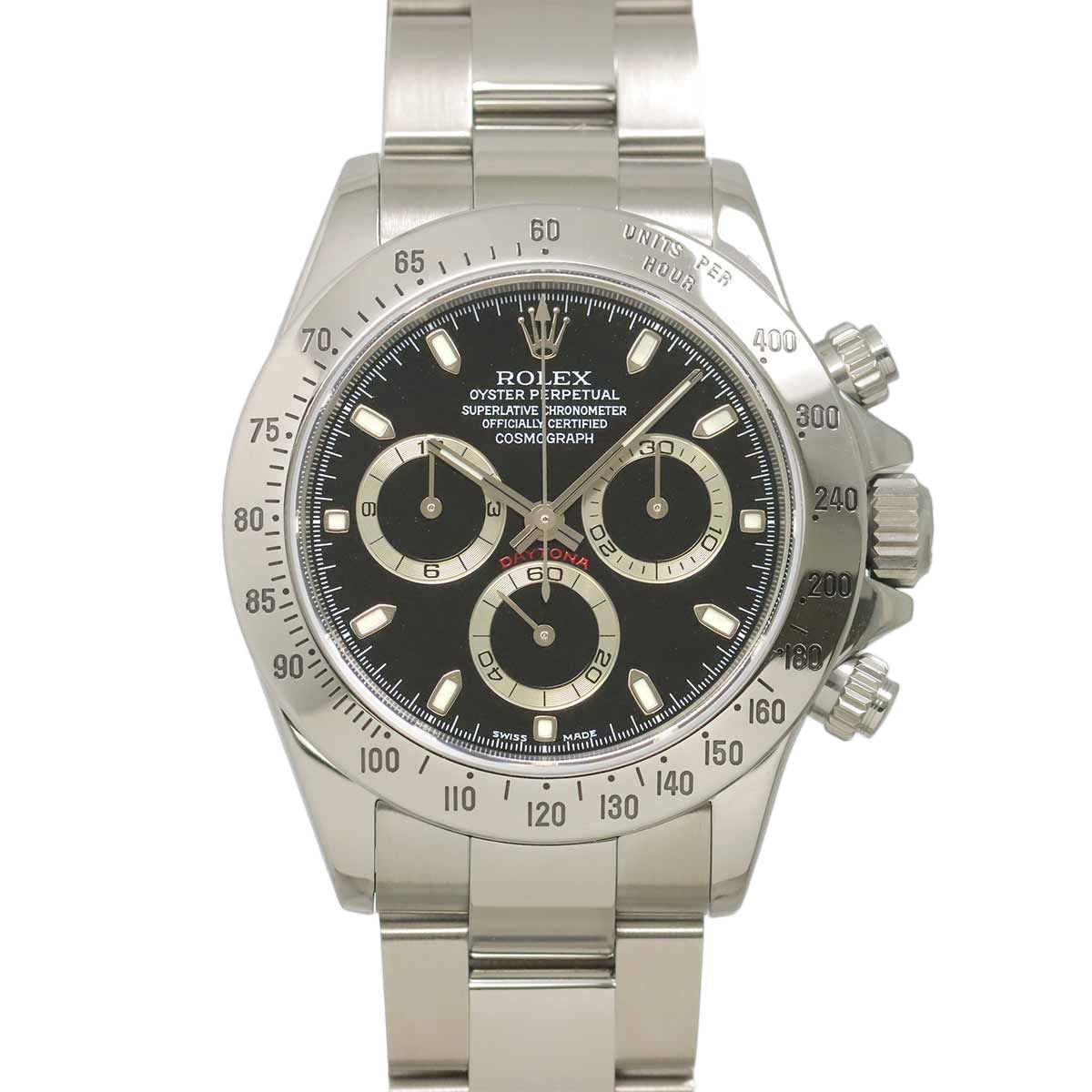 Rolex Daytona Chronograph Watch Black Automatic Winding