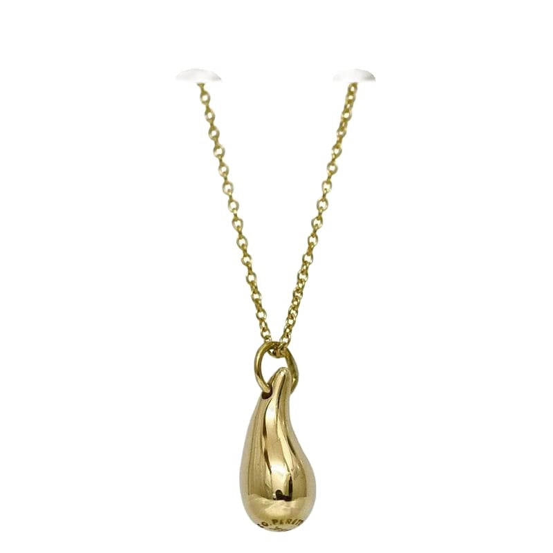 Tiffany & Co Necklace Yellow Gold Yg Elsa Peretti