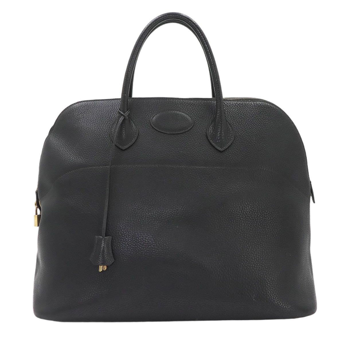 Hermes Bolide 45 Hand Bag Fjord Black