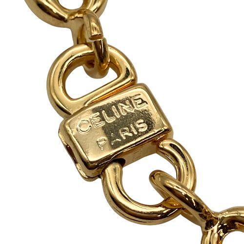 Celine Bracelet Plated Metal Plated Metal Triomphe Gold