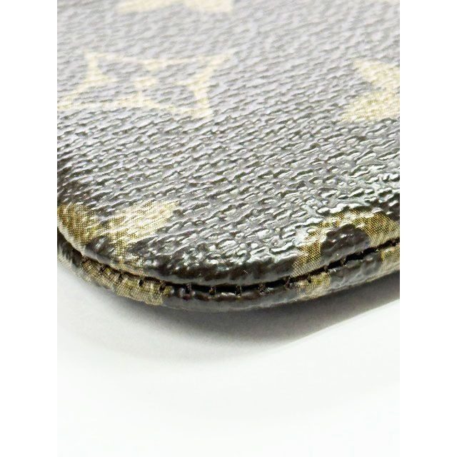 Louis Vuitton Pochette Cles Monogram Coin Case Card Purse Brown Aa — view 4