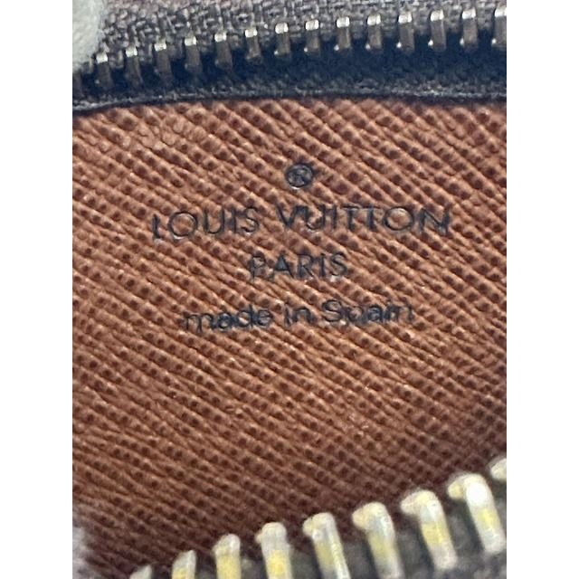Louis Vuitton Pochette Cles Monogram Coin Case Card Purse Brown Aa — view 6