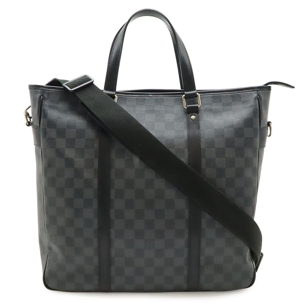 Louis Vuitton Damier Graphite Tadao Tote Business Briefcase 2-Way Black Gray
